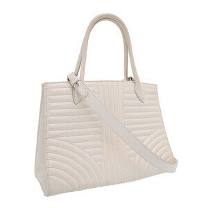 Prada Diagram Leather Handbag Bag